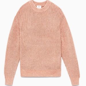 Aritzia Wilfred Essential Chenille Oversize Knit Sweater